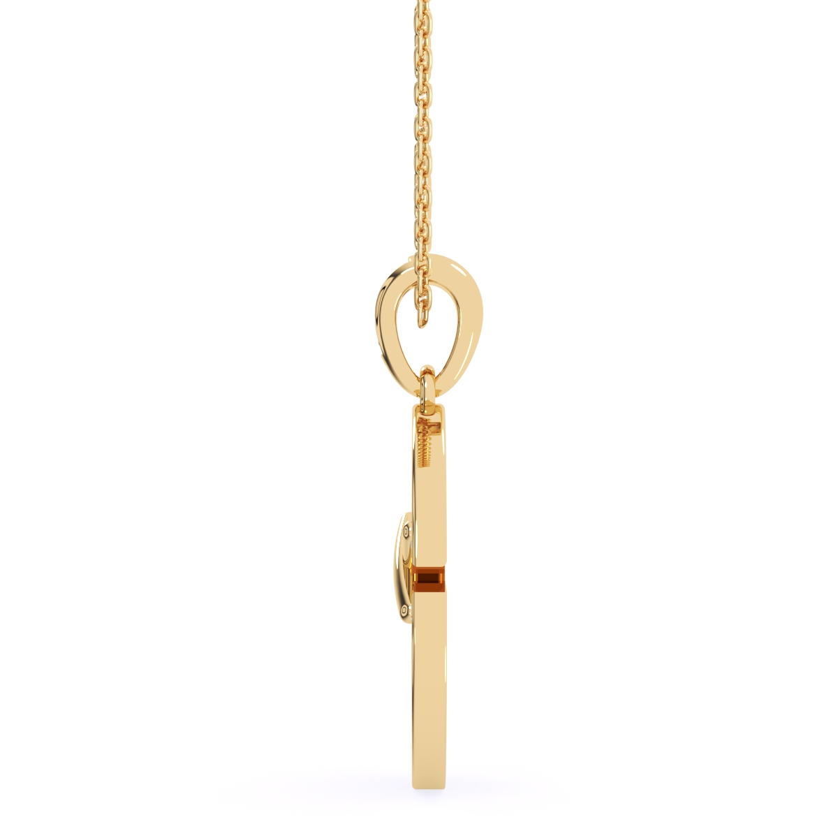 Glamorous Round Cluster Diamond Necklace